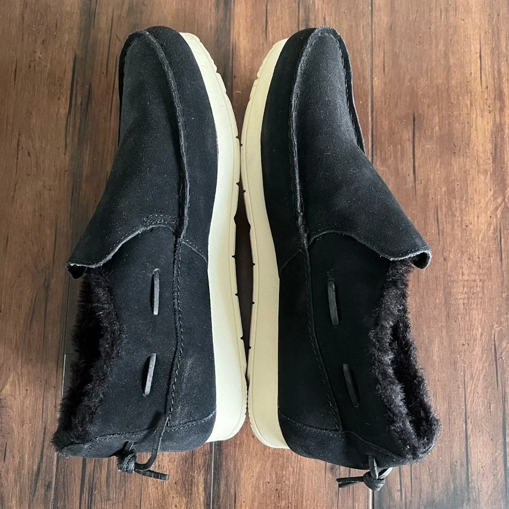 Sperry Moc-Sider Suede Slip-on Shoes - Size 10.5